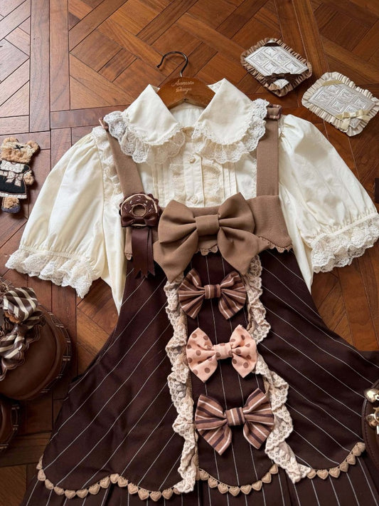 4 Color Cotton Lolita Blouse BY1013