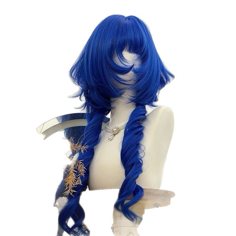 Gothic Alt Blue Jellyfish Cut Lolita Wig BY9241