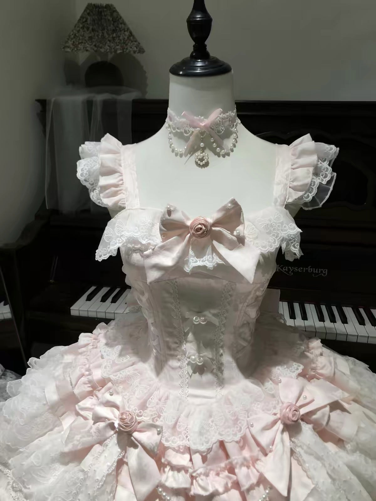 Misty Island Butterfly Ballet Lolita Cake Dress BY0099