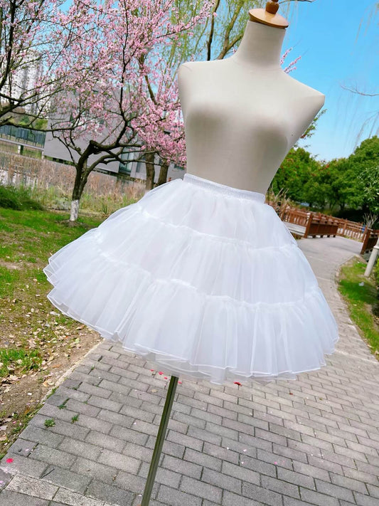 4 Layers 40cm Boneless Soft Tulle Lolita Petticoat BY9298