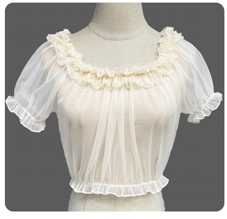 Lolita Tulle Blouse by0991