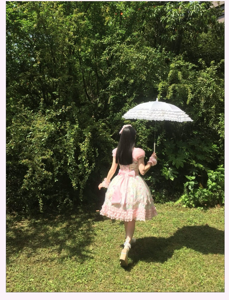 Floral Wall Lolita JSK/OP BY1201