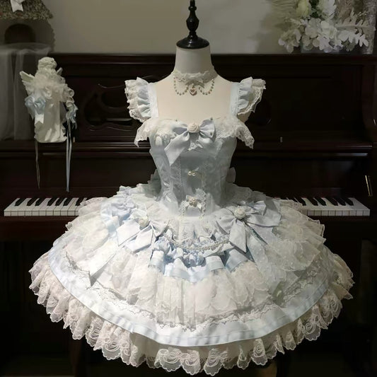 Misty Island Butterfly Ballet Lolita Cake Dress BY0099