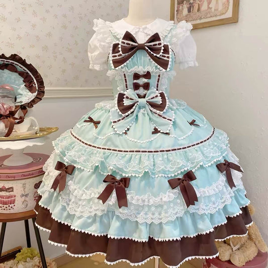 Fondant Cake Sweet Lolita JSK| In Stock BY1103