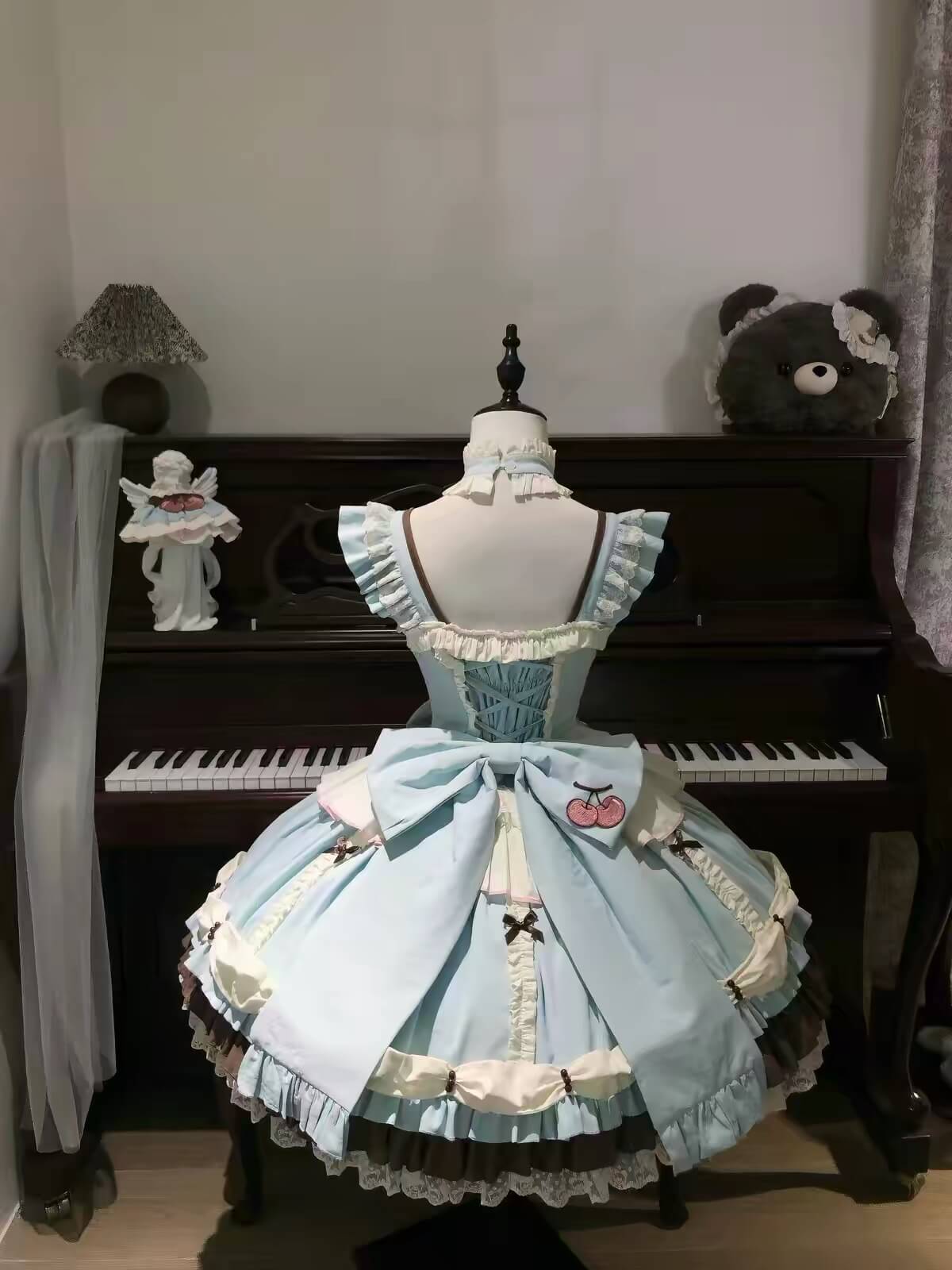 Sweet Cherry Cream Cake Lolita JSK BY9261