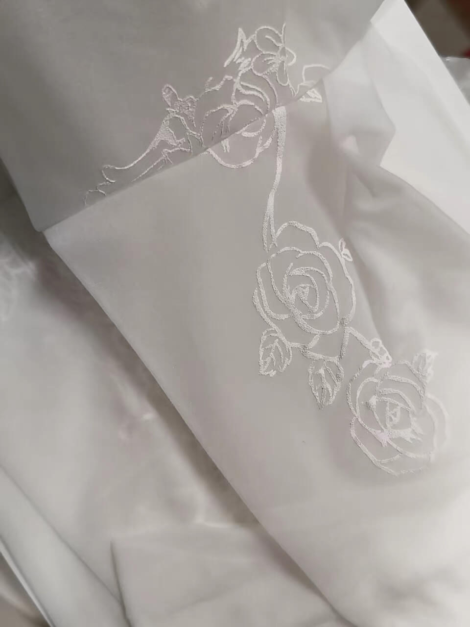Sweet Lolita Rose Frame Print Sheer Tights BY9288