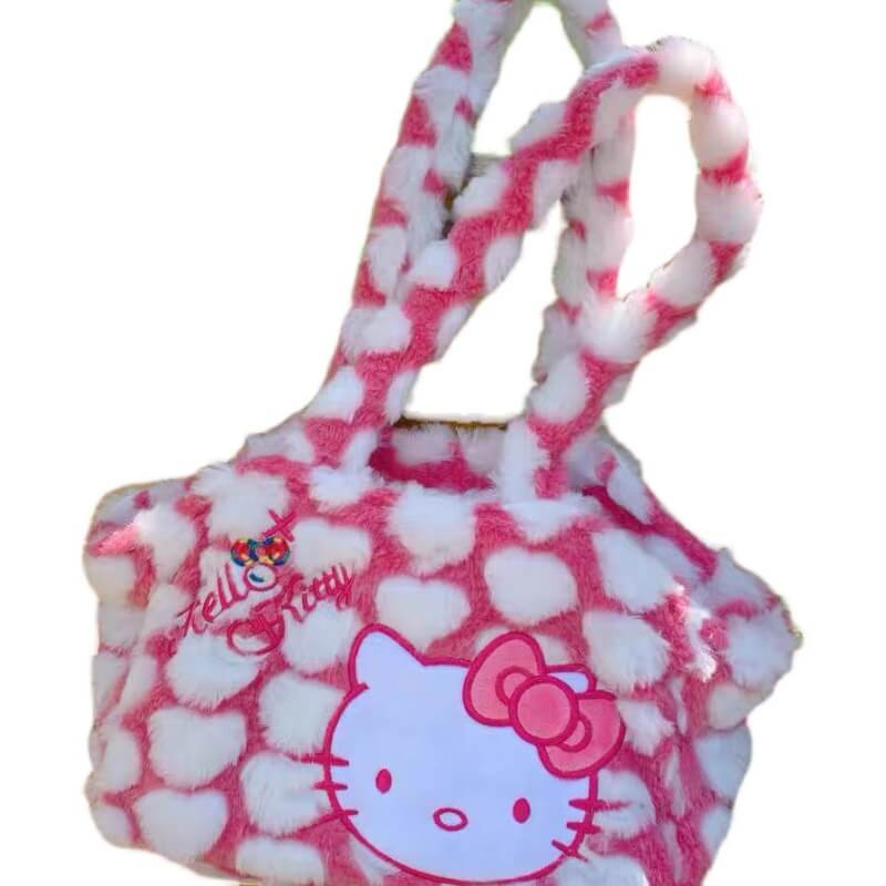 CUTE “hello Kitty” plush shoulder bag/handbag BY5020