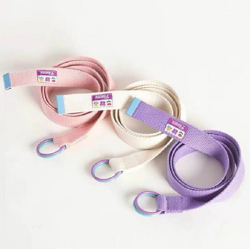 PASTEL CASUAL CANVAS BELT BY18024