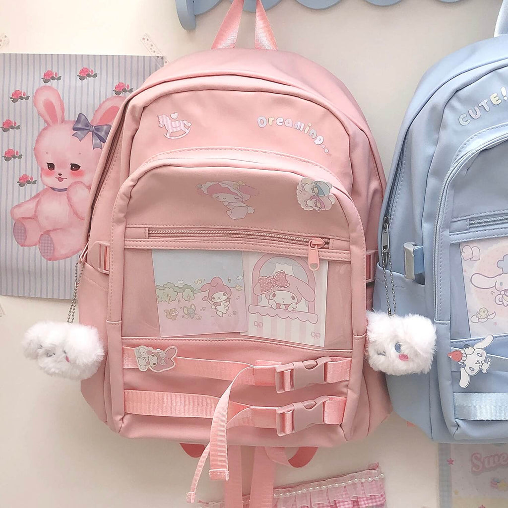 Large capacity cute melody versatile Backpack BY6421