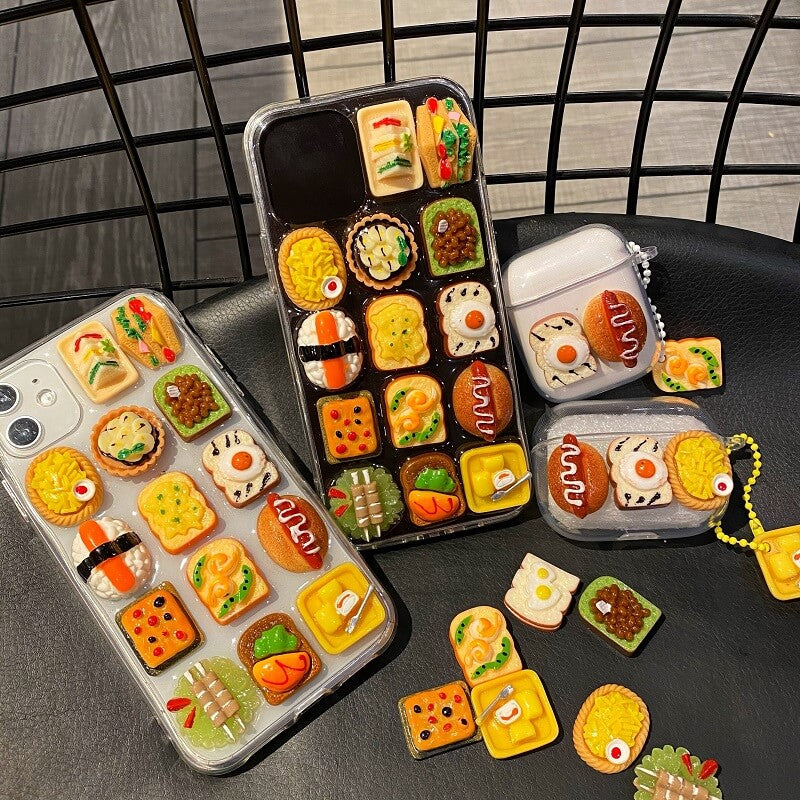 Three dimensional food iphone case by0071