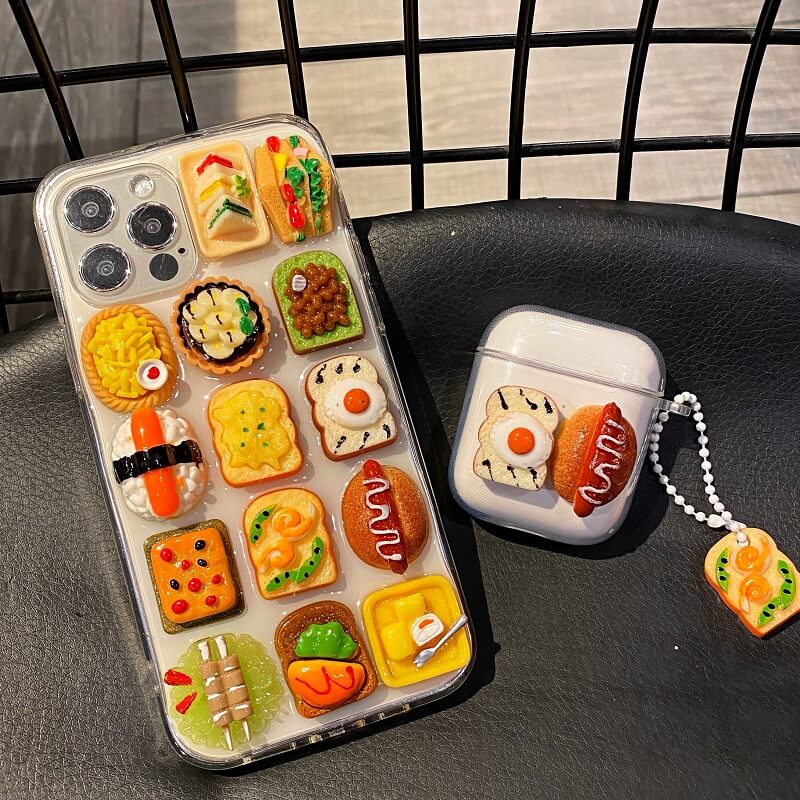 Three dimensional food iphone case by0071