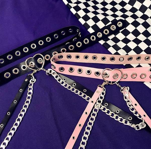 REVIEWS FOR ULZZANG PUNK HEART BELT BY18001
