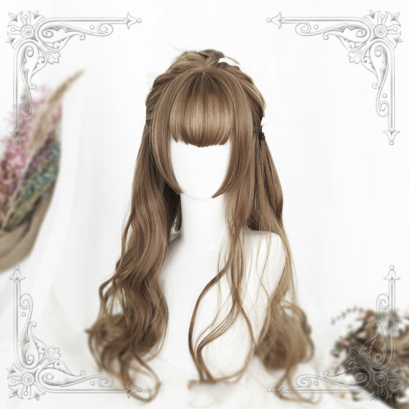 GOLDEN GRAY BIG WAVE WIG BY52901