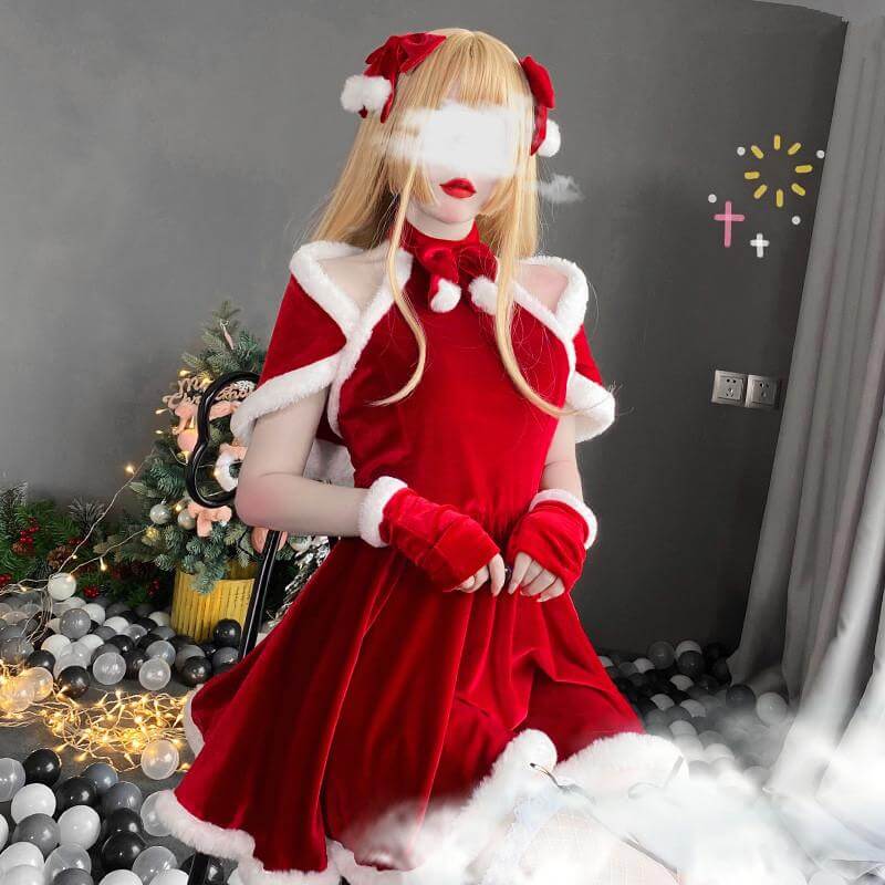 Cute Elegant Cosplay uniform Sexy Bunny Girl Christmas dress BY9012