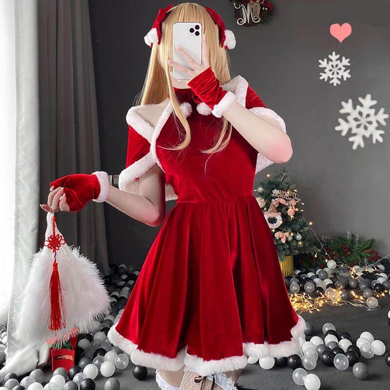 Cute Elegant Cosplay uniform Sexy Bunny Girl Christmas dress BY9012