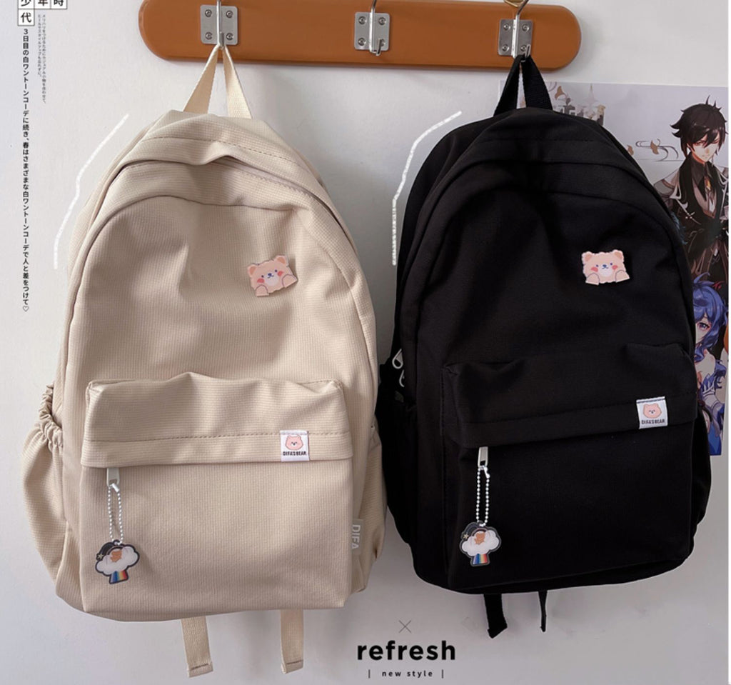 Cream Bear” Backpack brand new