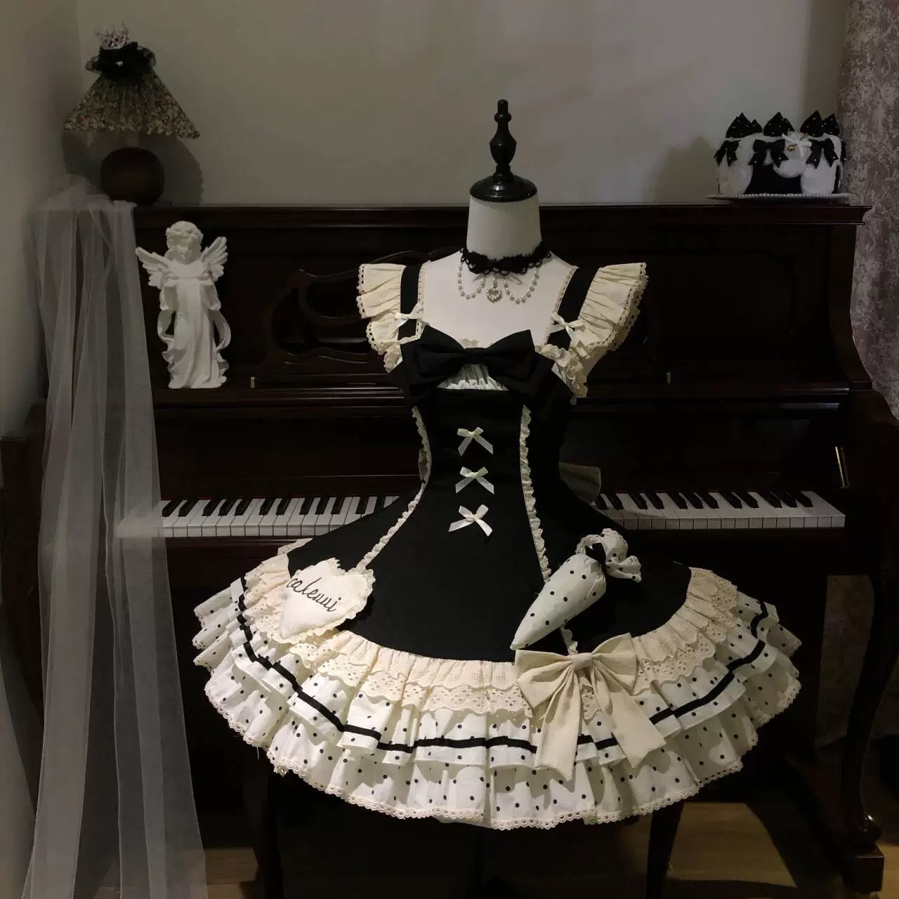 Pink/Blue/Purple/Black Sweet Lolita | In Stock BY0022
