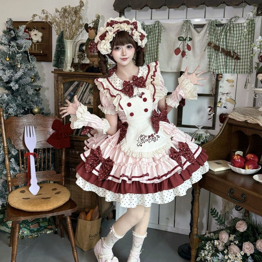 Whisper Vow Short Sleeve Lolita Dress BY9291