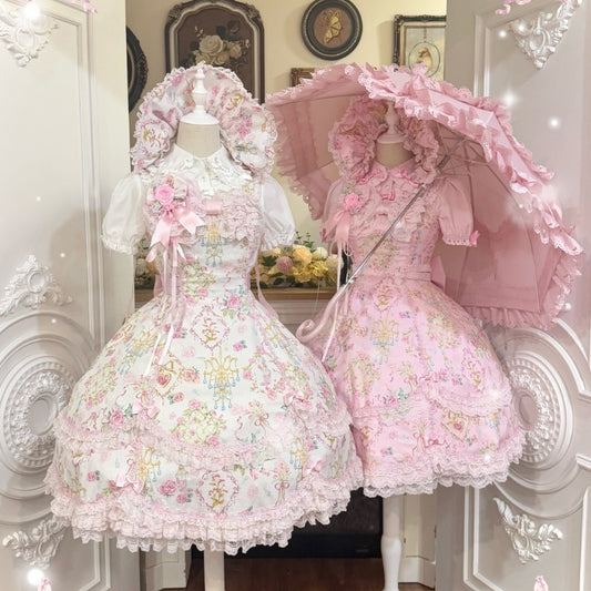 Floral Wall Lolita JSK/OP BY1201