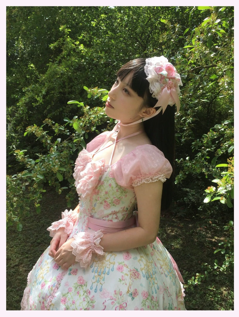 Floral Wall Lolita JSK/OP BY1201