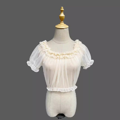 Lolita  Tulle Blouse  by0991
