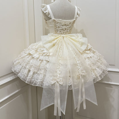 Lolita Dress Ballet Style JSK Sleeveless Strap Dress  BY9112