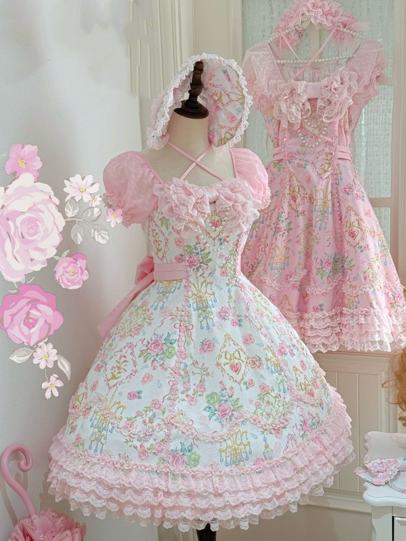 Floral Wall Lolita JSK/OP BY1201