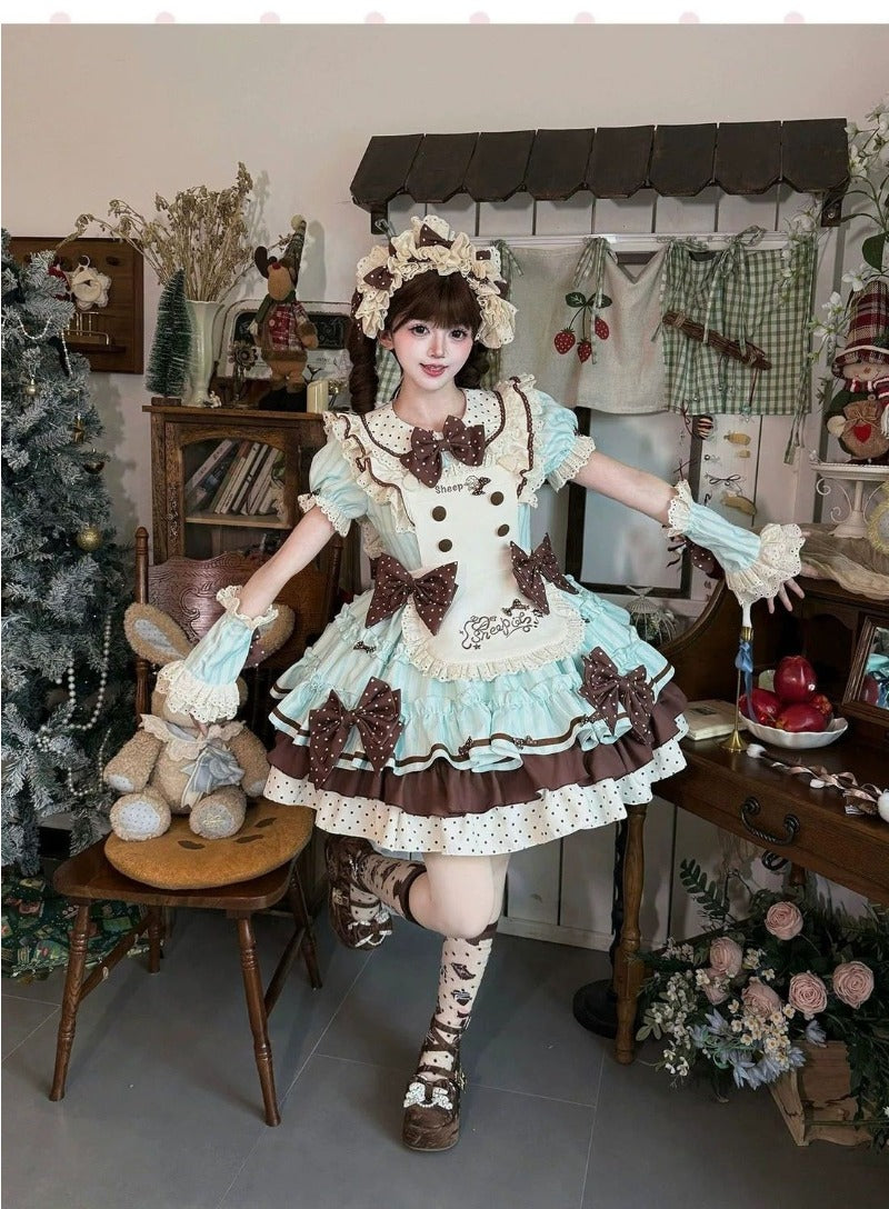 Whisper Vow Short Sleeve Lolita Dress BY9291