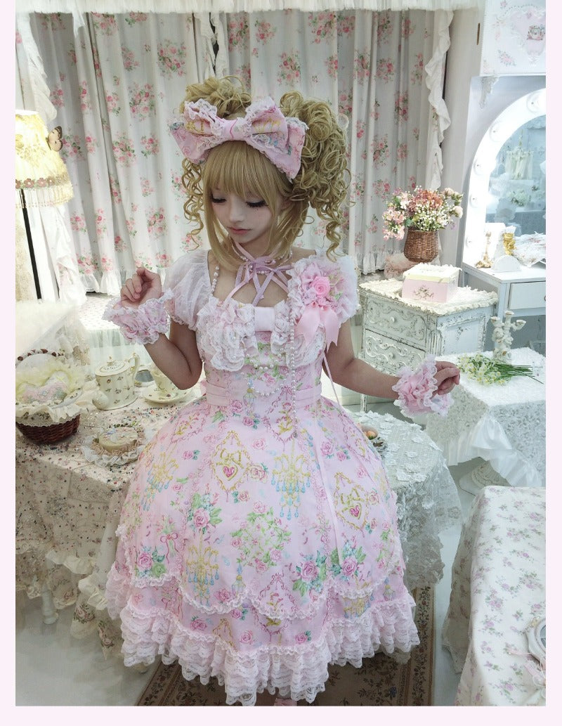 Floral Wall Lolita JSK/OP BY1201