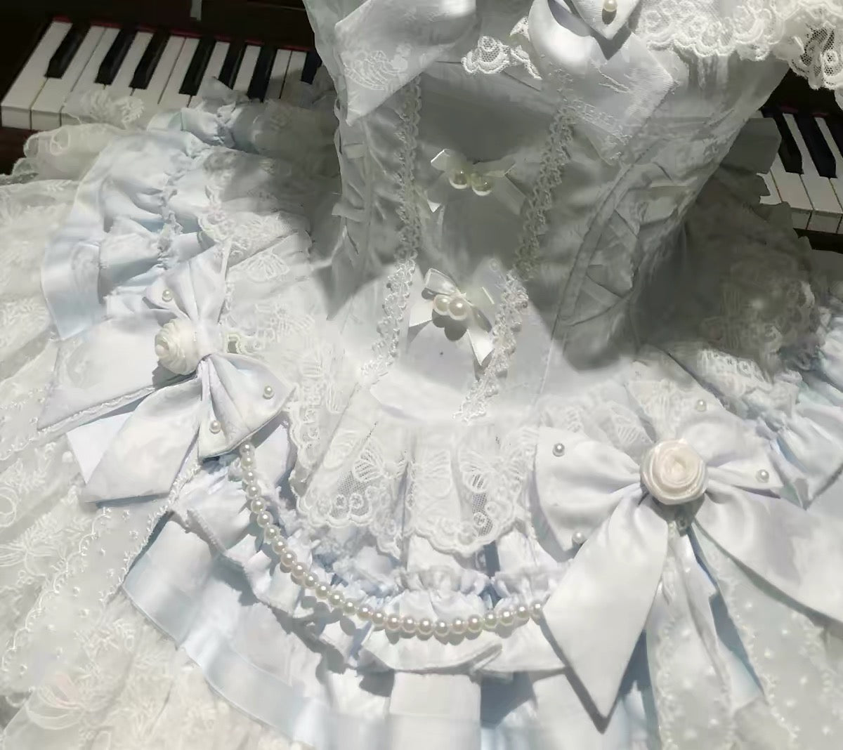 Misty Island Butterfly Ballet Lolita Cake Dress BY0099