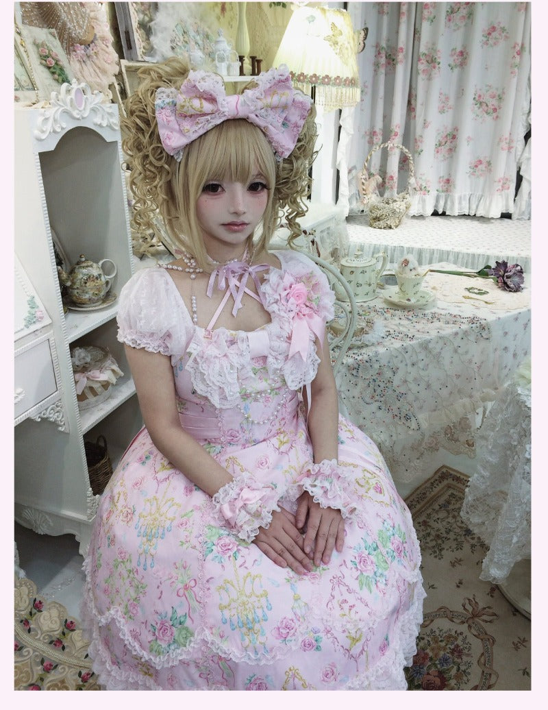 Floral Wall Lolita JSK/OP BY1201