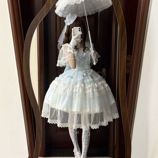Sweetheart Strawberry  Lolita Dress by9101