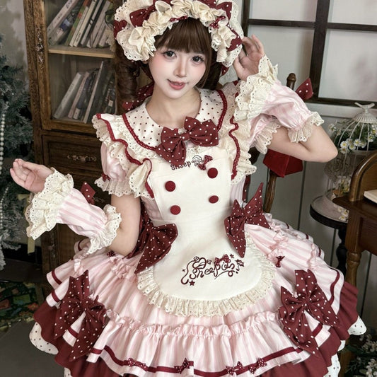 Whisper Vow Short Sleeve Lolita Dress BY9291