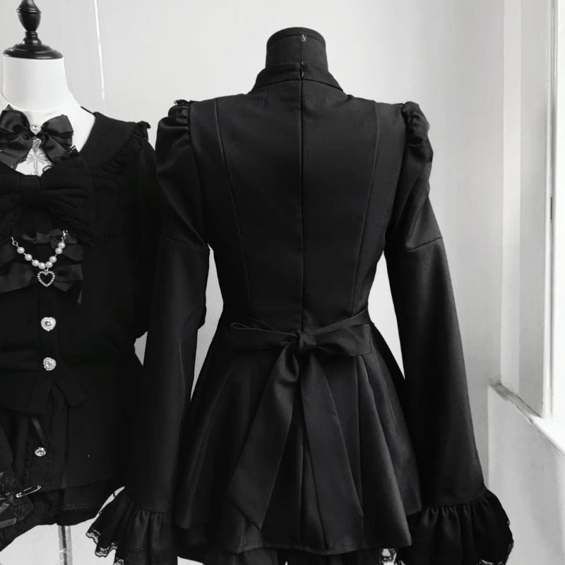 Cute Lolita Flutter Sleeve Dress BY9292