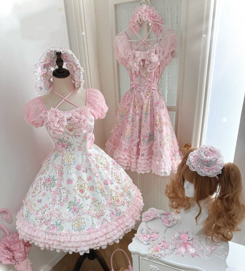 Floral Wall Lolita JSK/OP BY1201