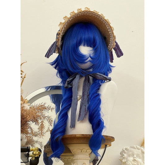 Gothic Alt Blue Jellyfish Cut Lolita Wig BY9241