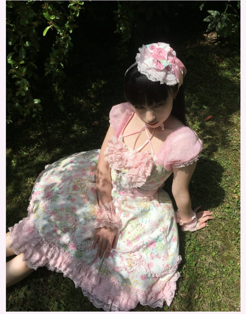 Floral Wall Lolita JSK/OP BY1201