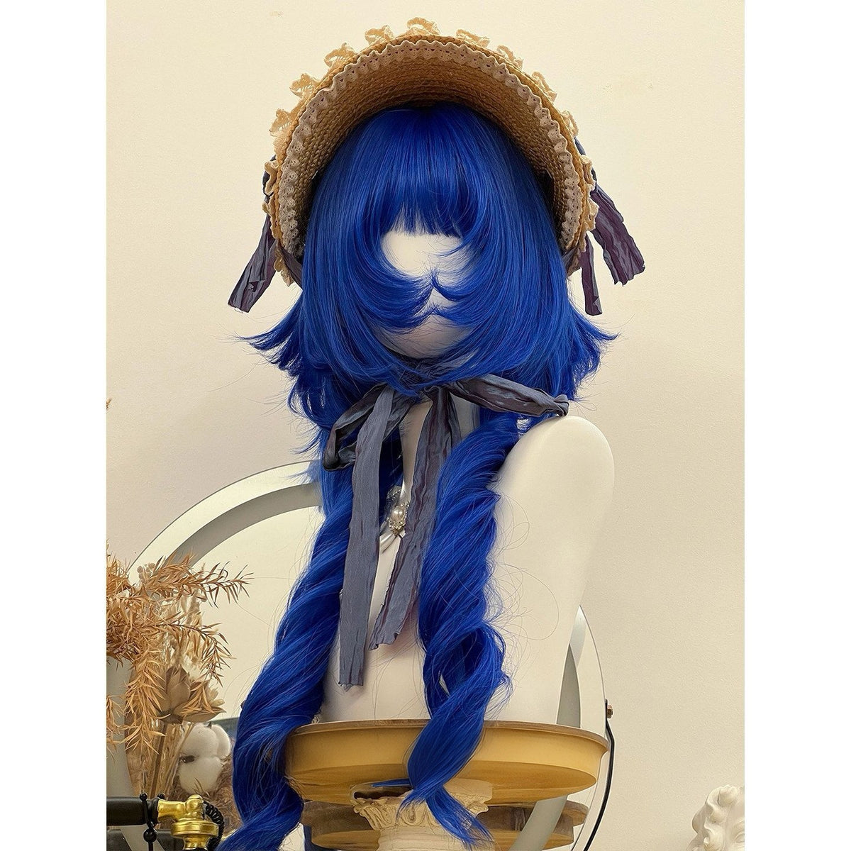 Gothic Alt Blue Jellyfish Cut Lolita Wig BY9241