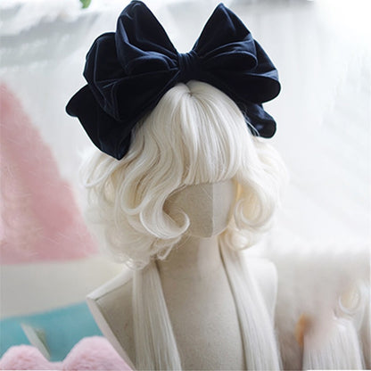 Milky White Jellyfish Cut Curly Lolita Wig BY0941