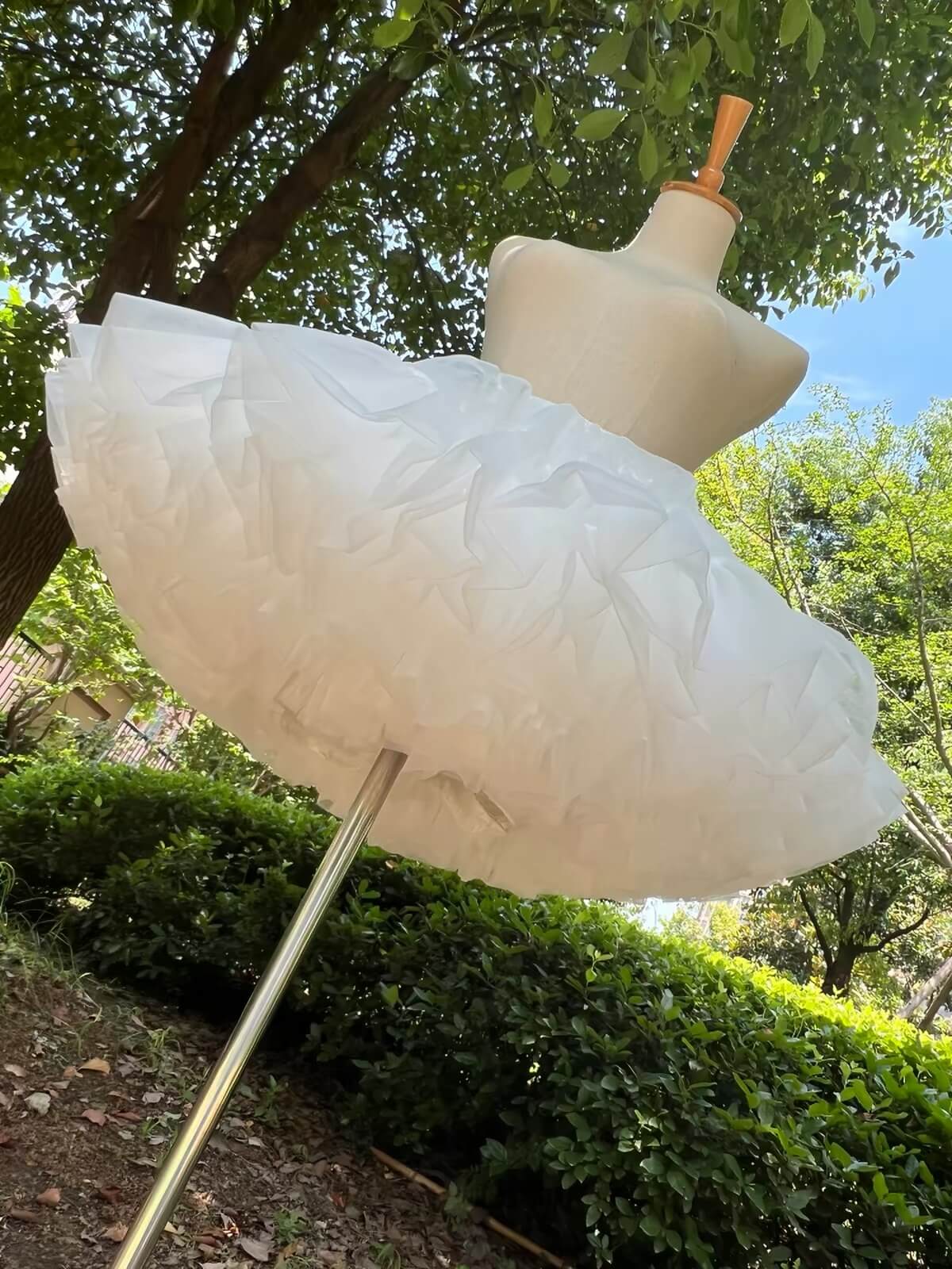 35cm Ultra Poof Boneless Soft Organza Lolita Petticoat BY9271