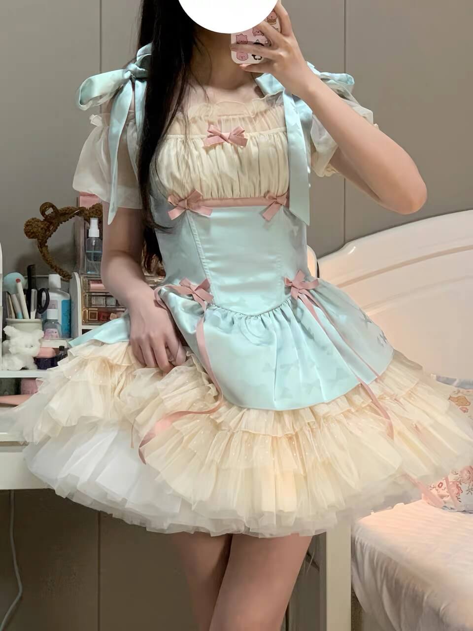 35cm Ultra Poof Boneless Soft Organza Lolita Petticoat BY9271