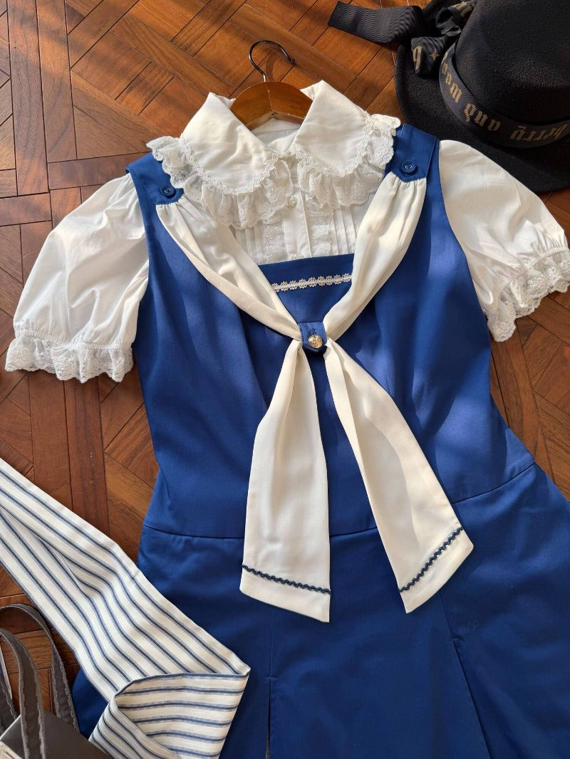 4 Color Cotton Lolita  Blouse BY1013