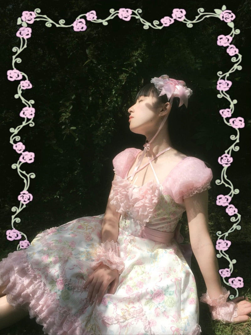 Floral Wall Lolita JSK/OP BY1201