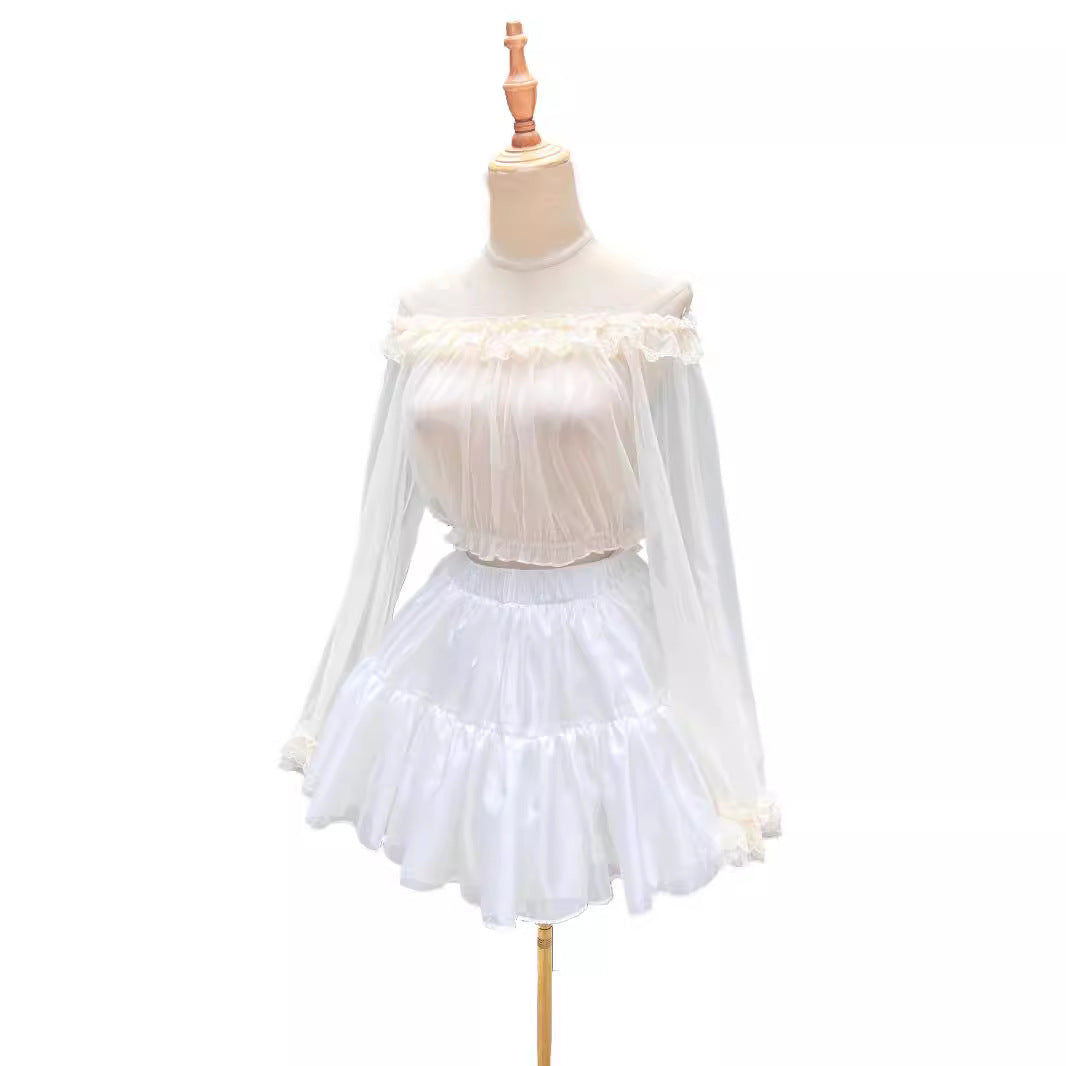 Lolita  Tulle Blouse  by0991