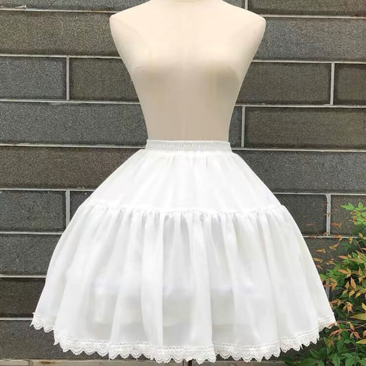 45cm Adjustable Fluff Fishbone Lolita Petticoat BY9288