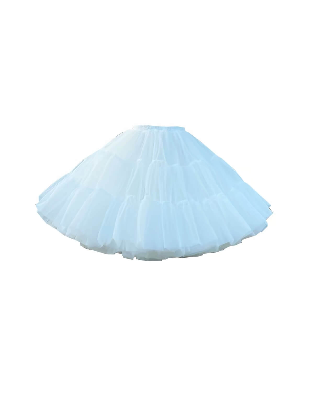 4 Layer 45cm Ultra Poof Boneless Organza Lolita Petticoat BY9292