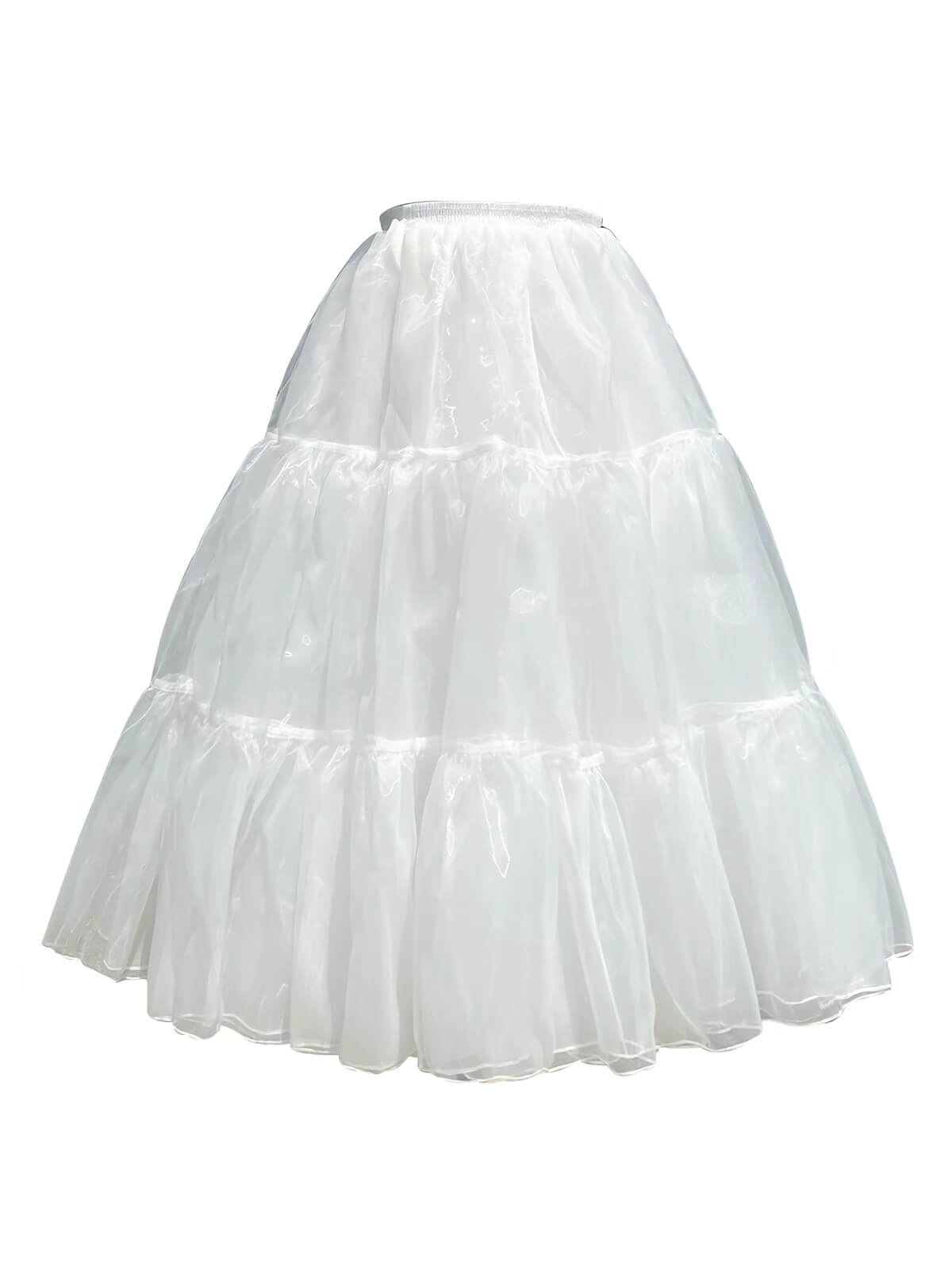 4 Layer 70cm Long Organza Lolita Petticoat BY9291