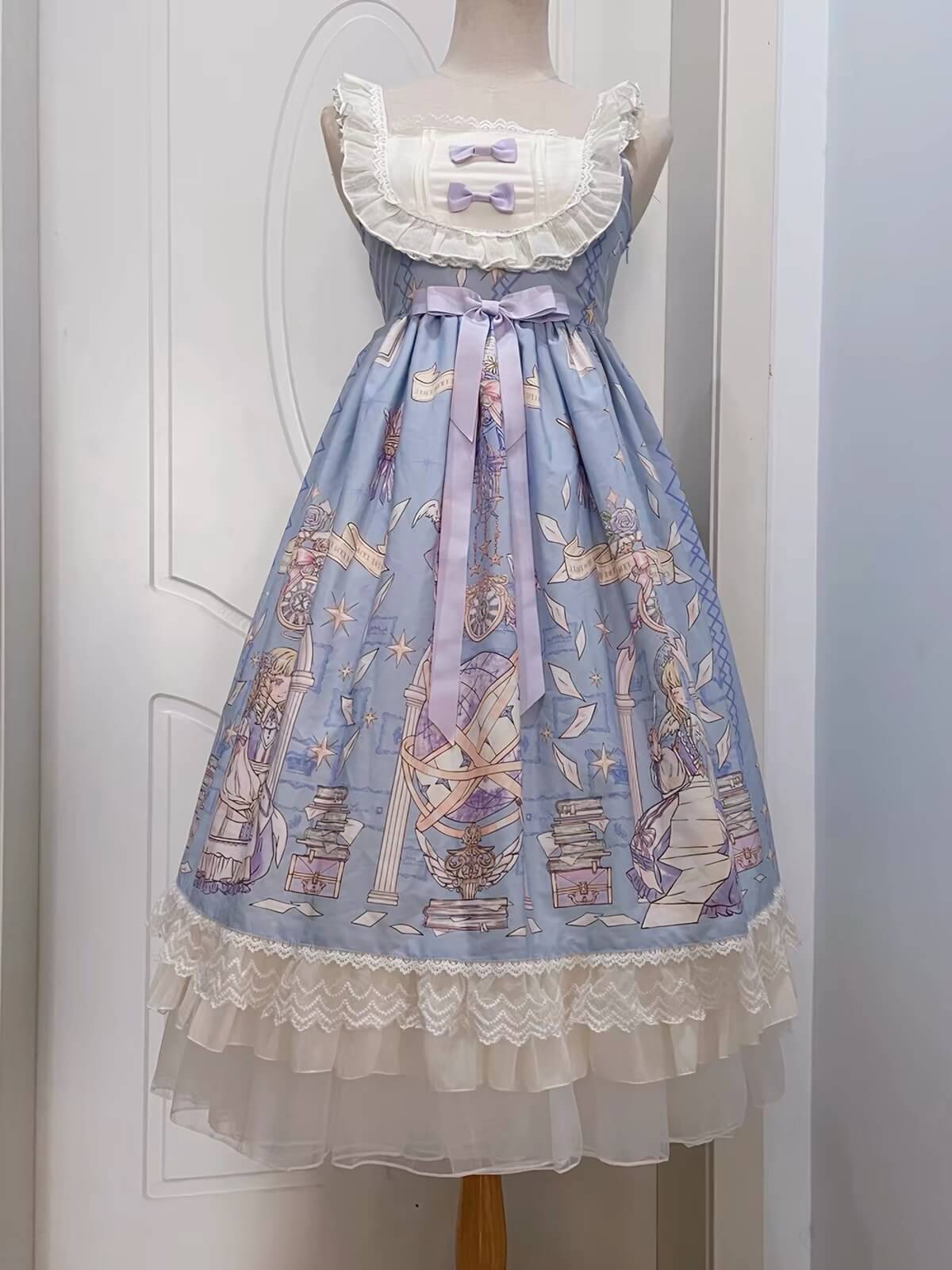 4 Layer 70cm Long Organza Lolita Petticoat BY9291