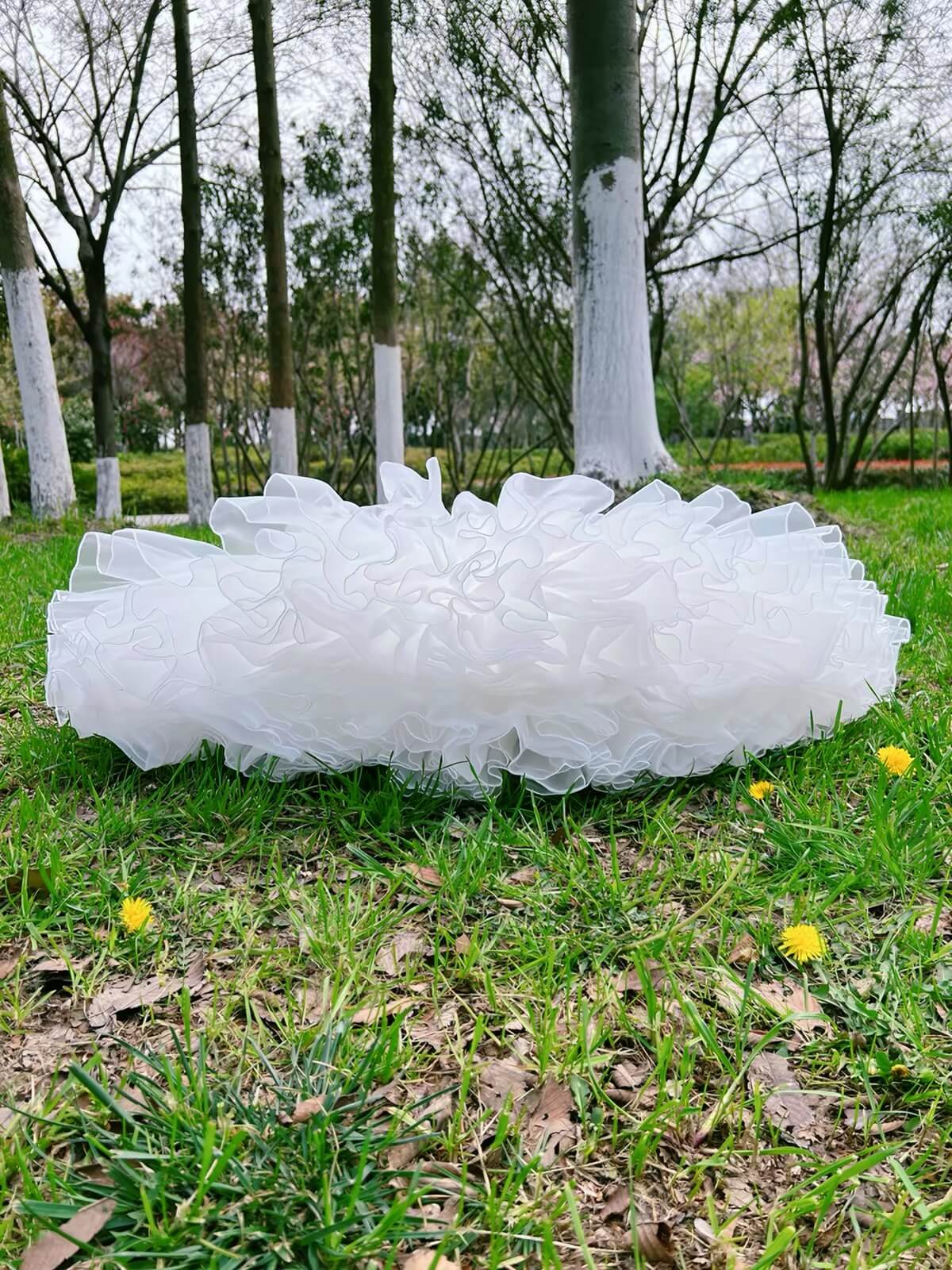 4 Layers 40cm Boneless Soft Tulle Lolita Petticoat BY9298