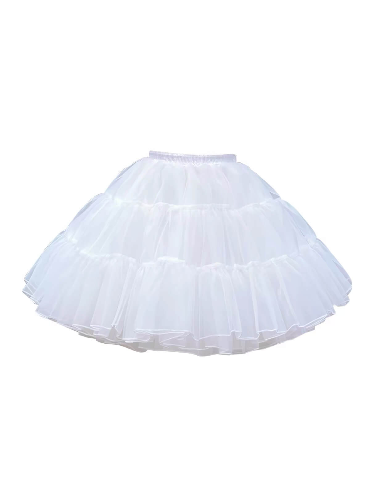 4 Layers 40cm Boneless Soft Tulle Lolita Petticoat BY9298